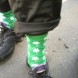 Une chaussette pour la Saint-Patrick