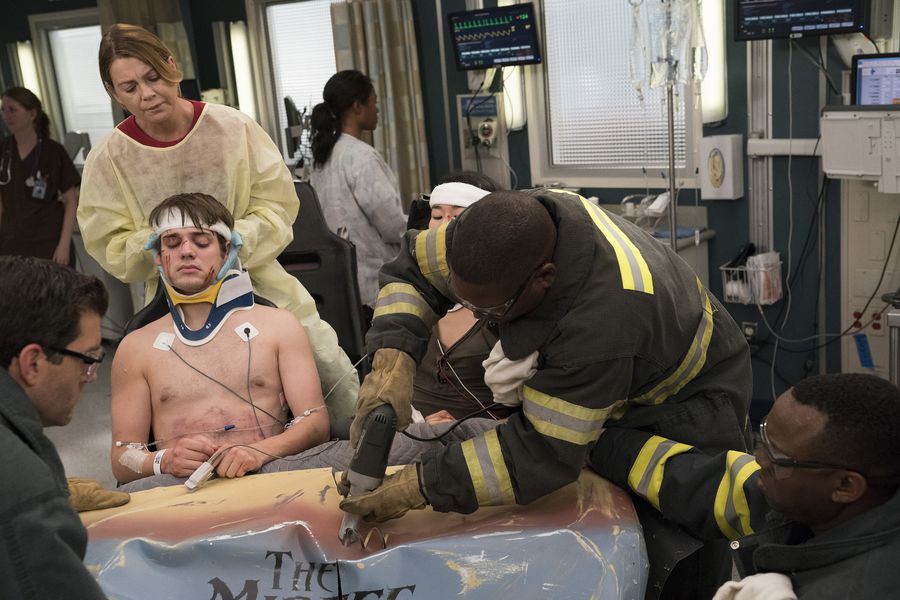 Meredith Grey (Ellen Pompeo) aux urgences
