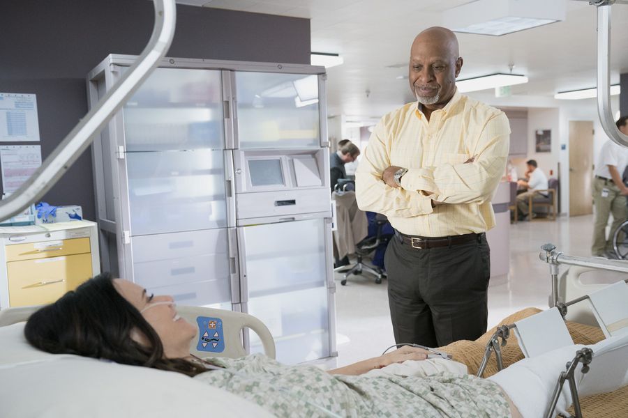 Richard Webber (James Pickens Jr) et une patiente