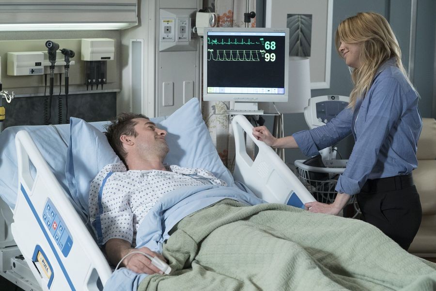 Meredith et son patient 