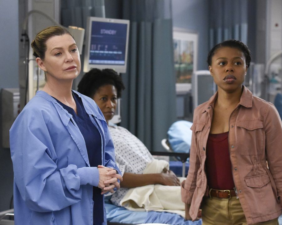 Meredith et des patientes