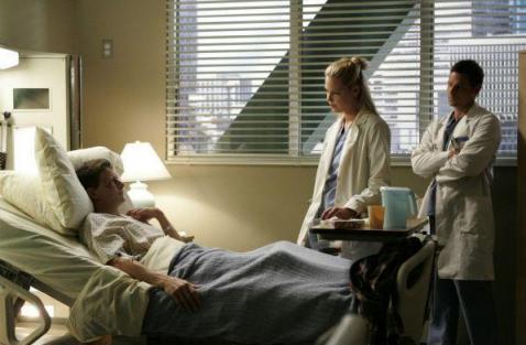 Izzie, Alex et leur patient 