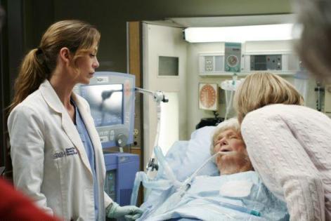 Meredith et une patiente 