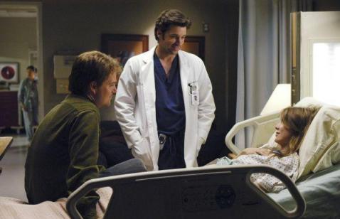 Meredith, Derek et Finn