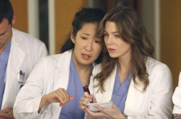 Meredith et Cristina