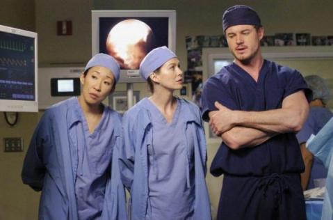 Cristina, Meredith et Mark
