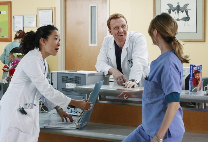 Cristina, Owen et Meredith