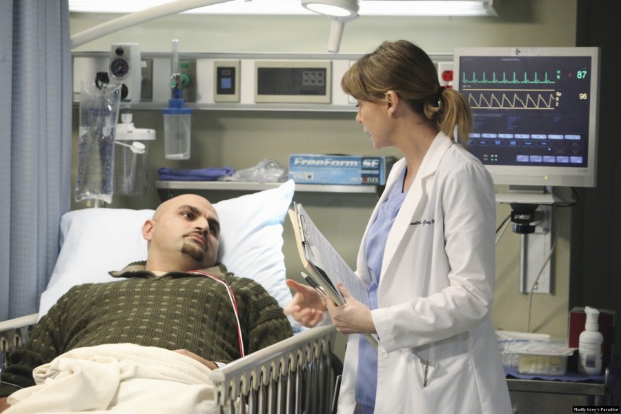 Meredith Grey et son patient