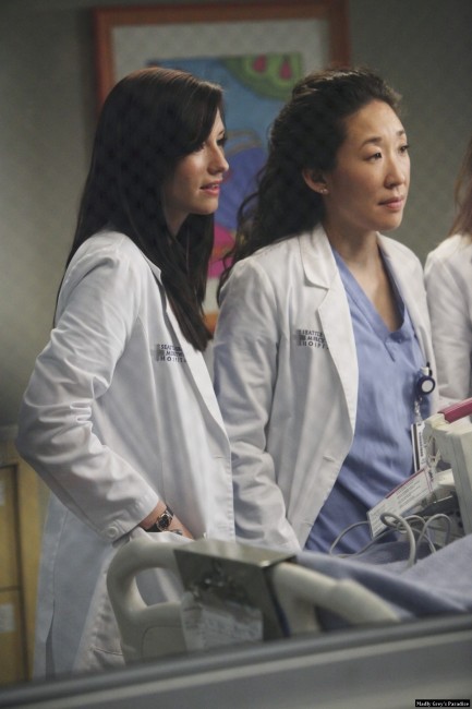 Lexie Grey (Chyler Leigh) et Cristina Yang (Sandra Oh)