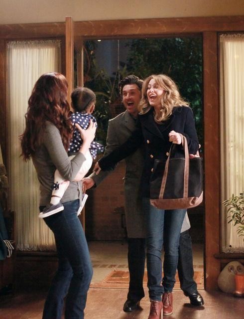 Meredith et Derek qui partent, Lexie garde Zola