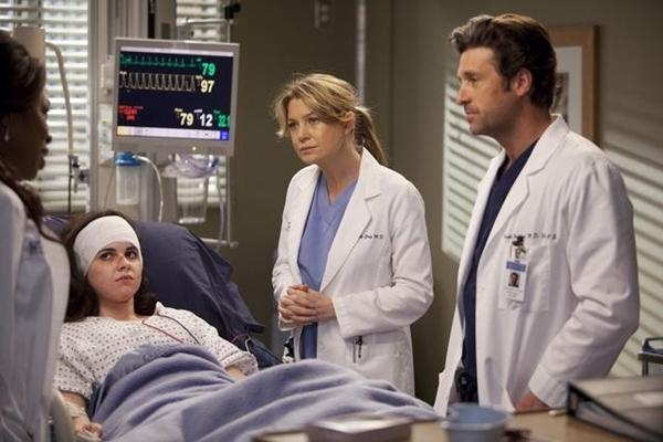 Meredith, Derek et leur patiente