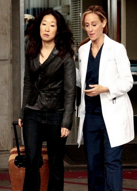 Cristina Yang (Sandra Oh) et Teddy Altman (Kim Raver)