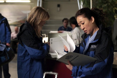 Meredith et Cristina sur le départ