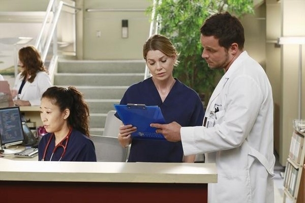 Cristina, Meredith et Alex