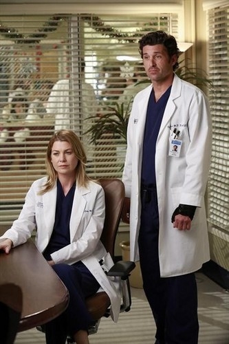 Meredith Grey (Ellen Pompeo) et Derek Shepherd (Patrick Dempsey)