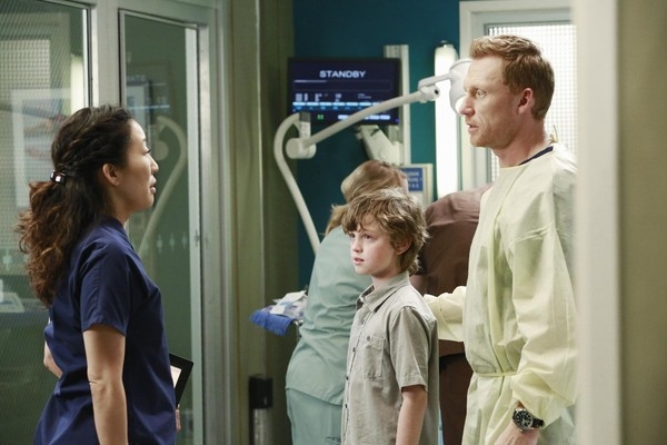 Cristina, Owen et un enfant