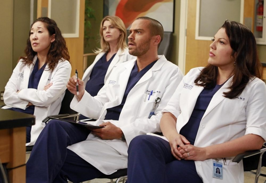 Cristina, Meredith, Jackson et Callie