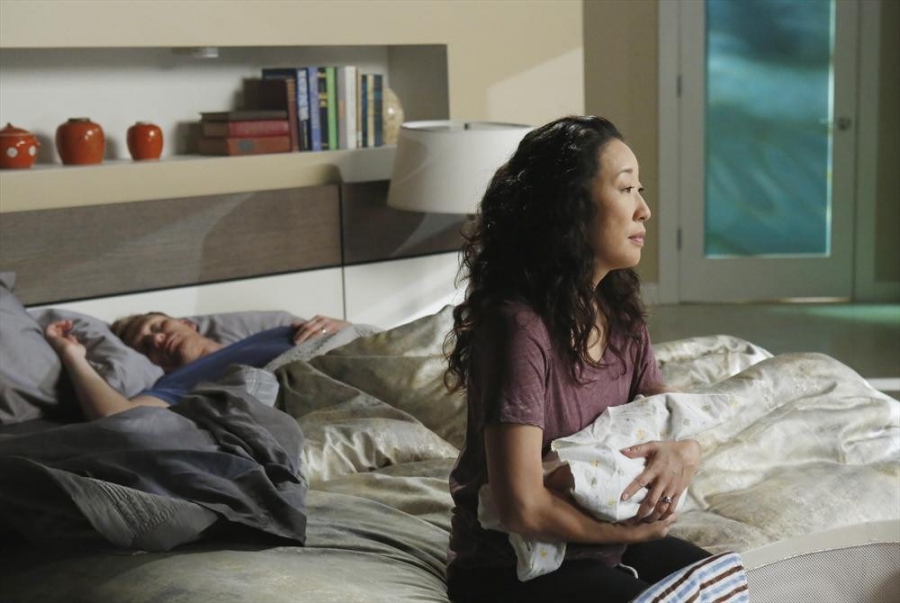 Cristina Yang (Sandra Oh) et Owen Hunt (Kevin McKidd)