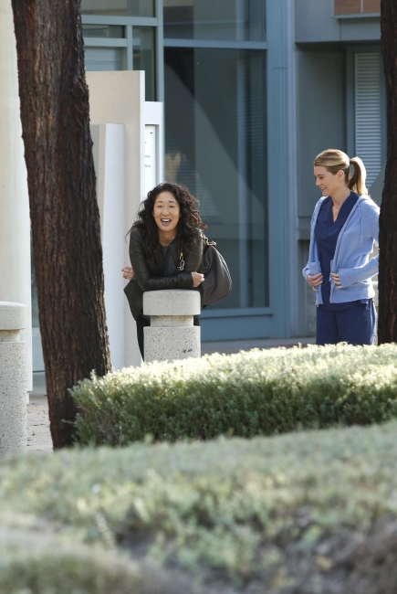 Meredith Grey (Ellen Pompeo) et Cristina Yang (Sandra Oh)