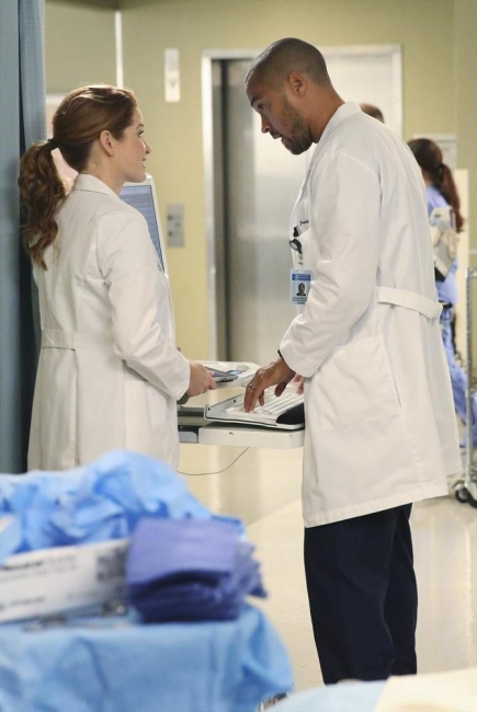 April Kepner (Sarah Drew) et Jackson Avery (Jesse Williams)