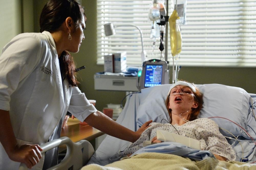 Callie Torres (Sara Ramirez) et son patient