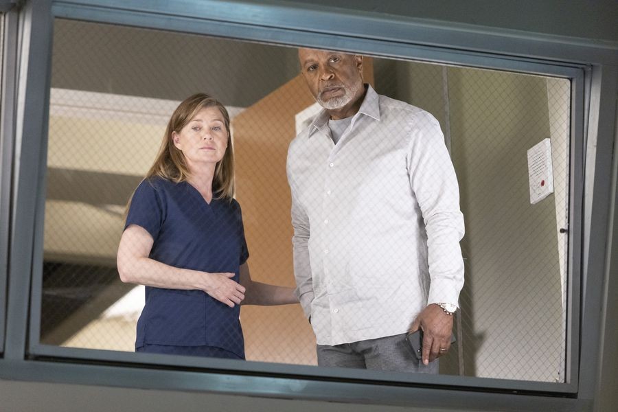 Meredith Grey (Ellen Pompeo) et Richard Webber (James Pickens Jr)