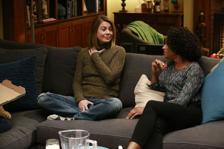 Meredith Grey (Ellen Pompeo) et Maggie Pierce (Kelly McCreary)