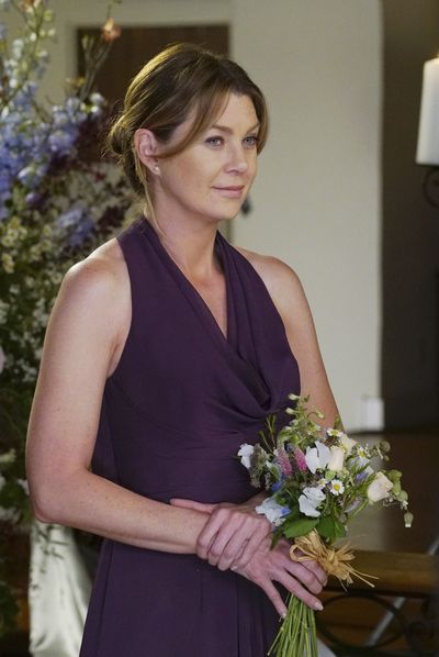 Meredith Grey (Ellen Pompeo) au mariage