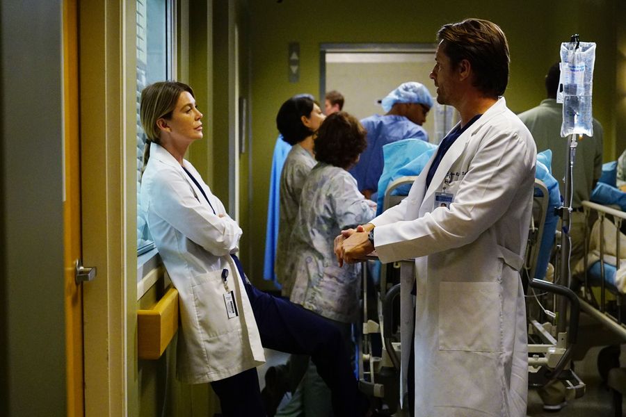 Nathan Riggs (Martin Henderson) et Meredith Grey (Ellen Pompeo)