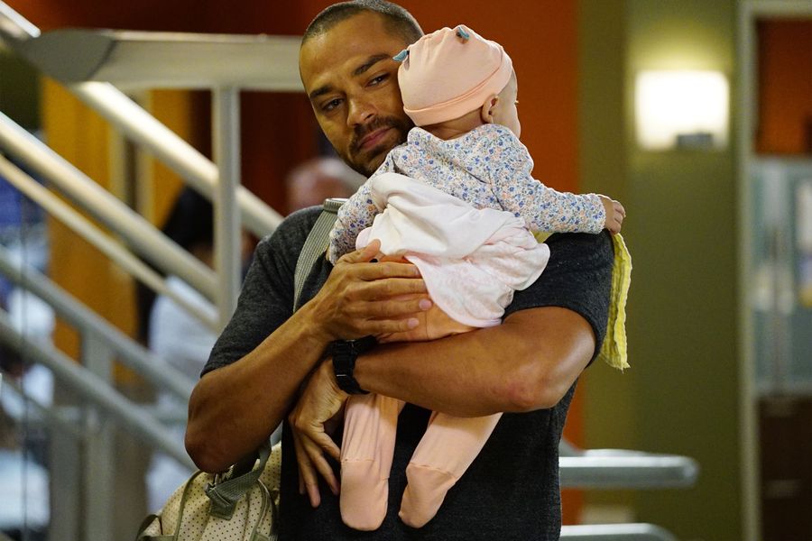 Jackson Avery (Jesse Williams), et sa fille